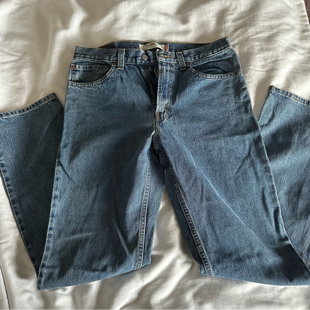 Medium Wash Slim Fit Jeans